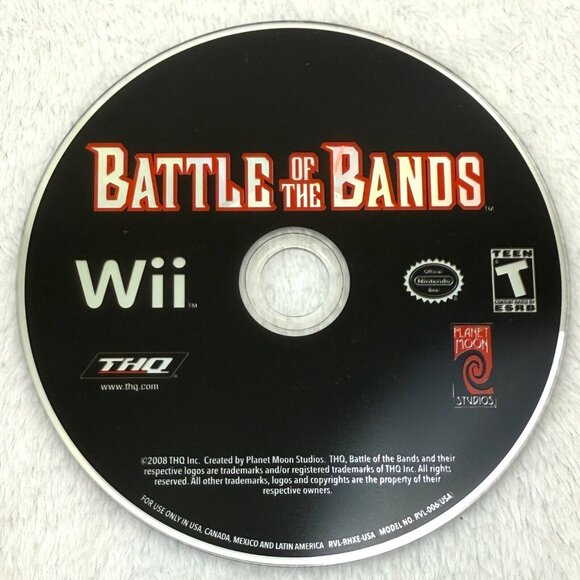Nintendo Wii Battle of the Bands Game (2008) THQ - Picture 5 of 6